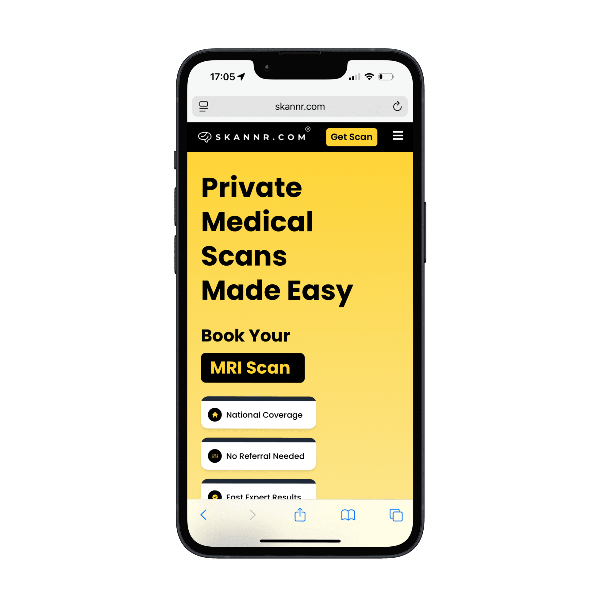 Medical scans booking platform